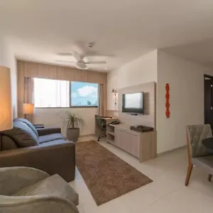 Apartamento Excelente Flat Em Boa Viagem 2 Quartos Class Ideal Familia Ou Viagens De Negocio Nob1804, Recife